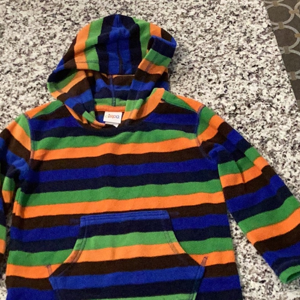 Colorful Striped Kids Hoodie